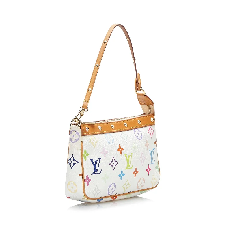 Louis Vuitton Monogram Multicolore Pochette Accessoires (SHG-9AKtmK)